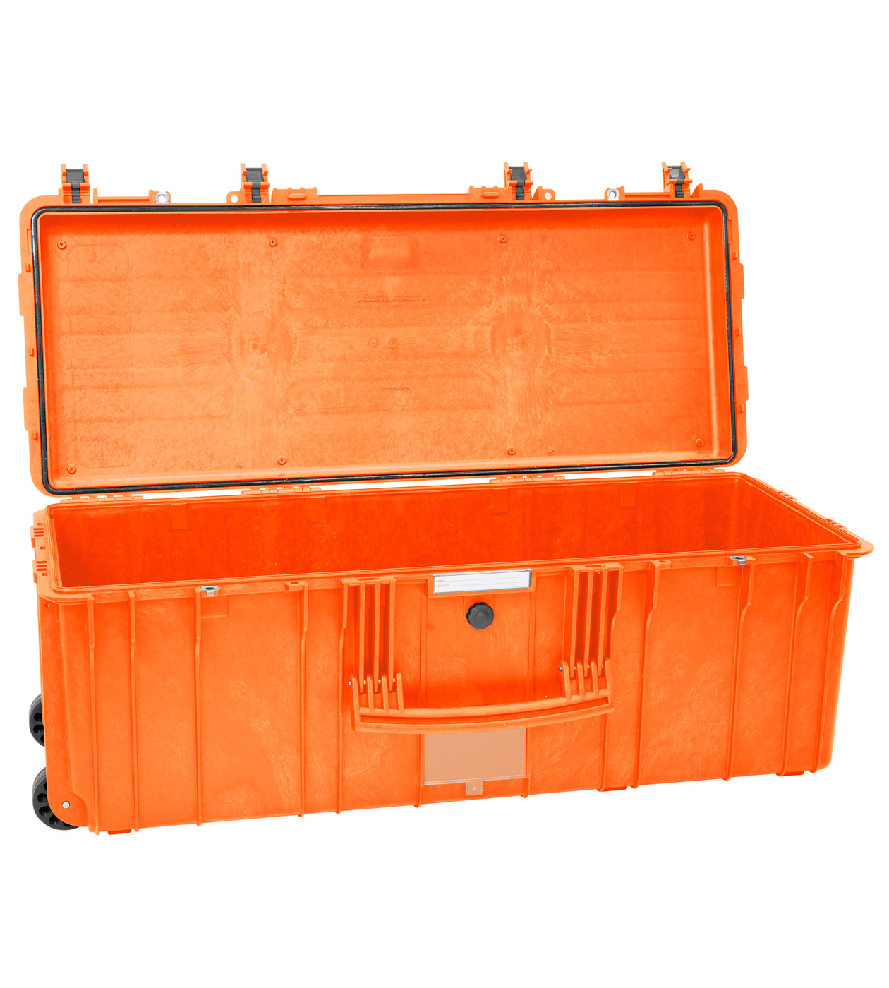 orange / leer