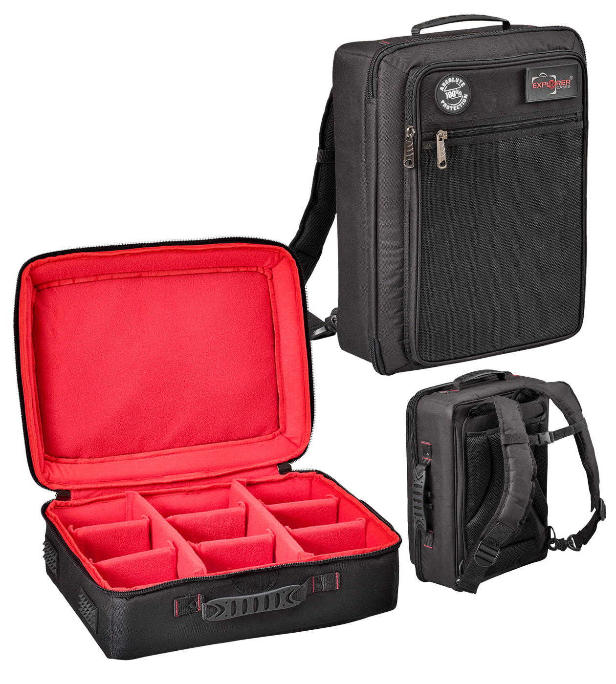 Backpack w/internal adjustable partitions, fits mod. 4419HL