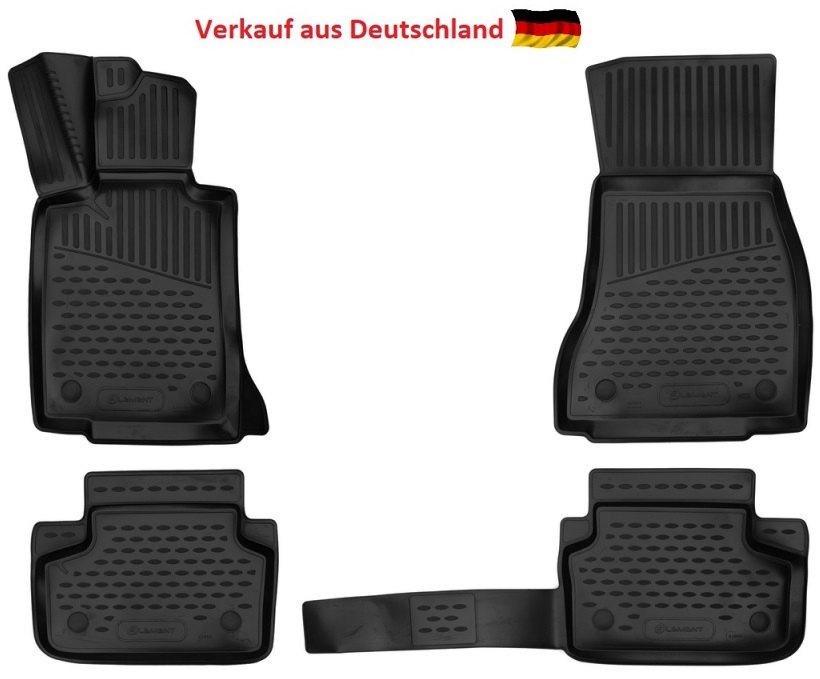Fußraummatten Antirutsch BMW 5er 4-teiliges Set - Jahr: 16 ->
