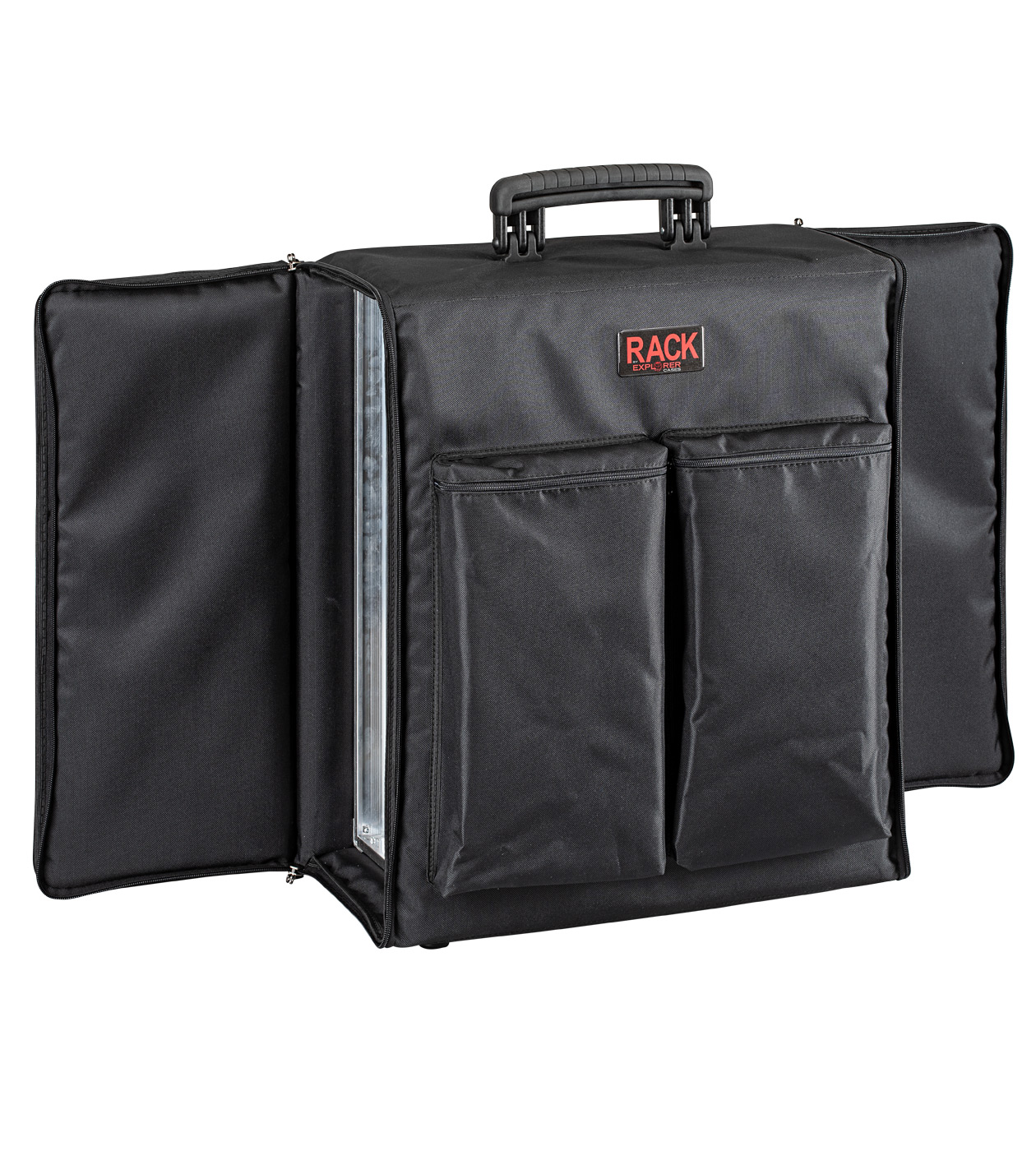 6U Soft 19" Rack Case mit Tragegriff (Bis zu 420 mm Racktiefe)