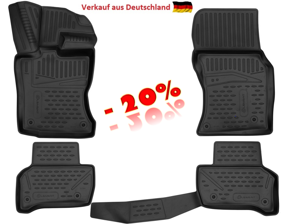 Fußraummatten Antirutsch Jaguar XE 4-teiliges Set - Jahr: 19 ->