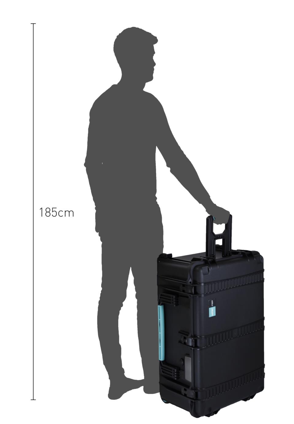 HPRC2760W mit Rollen