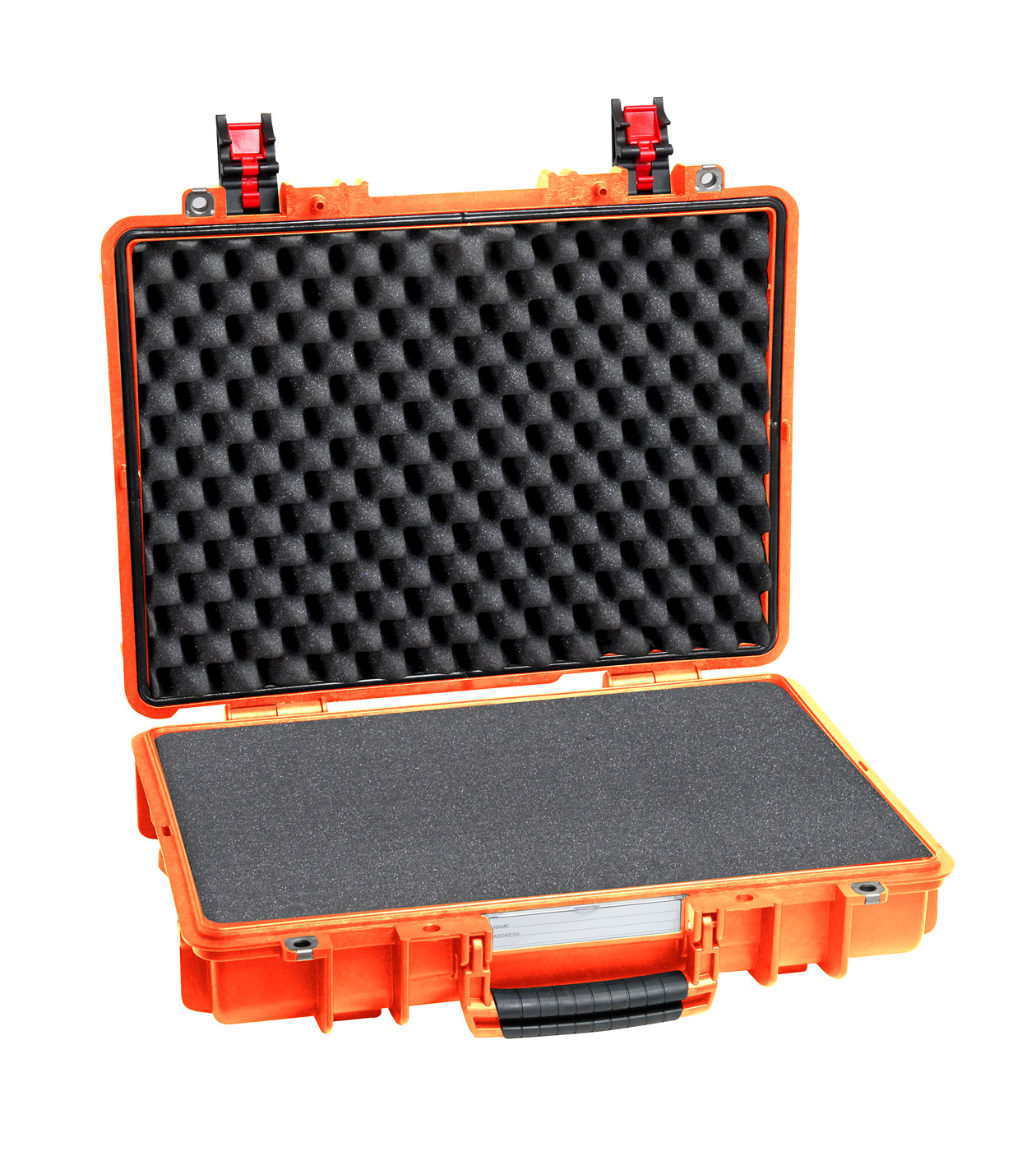 orange / mit Würfelschaum