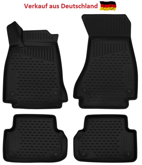Fußraummatten Antirutsch Audi A4 Avant/Allroad 4-teiliges Set - Jahr: 16 ->