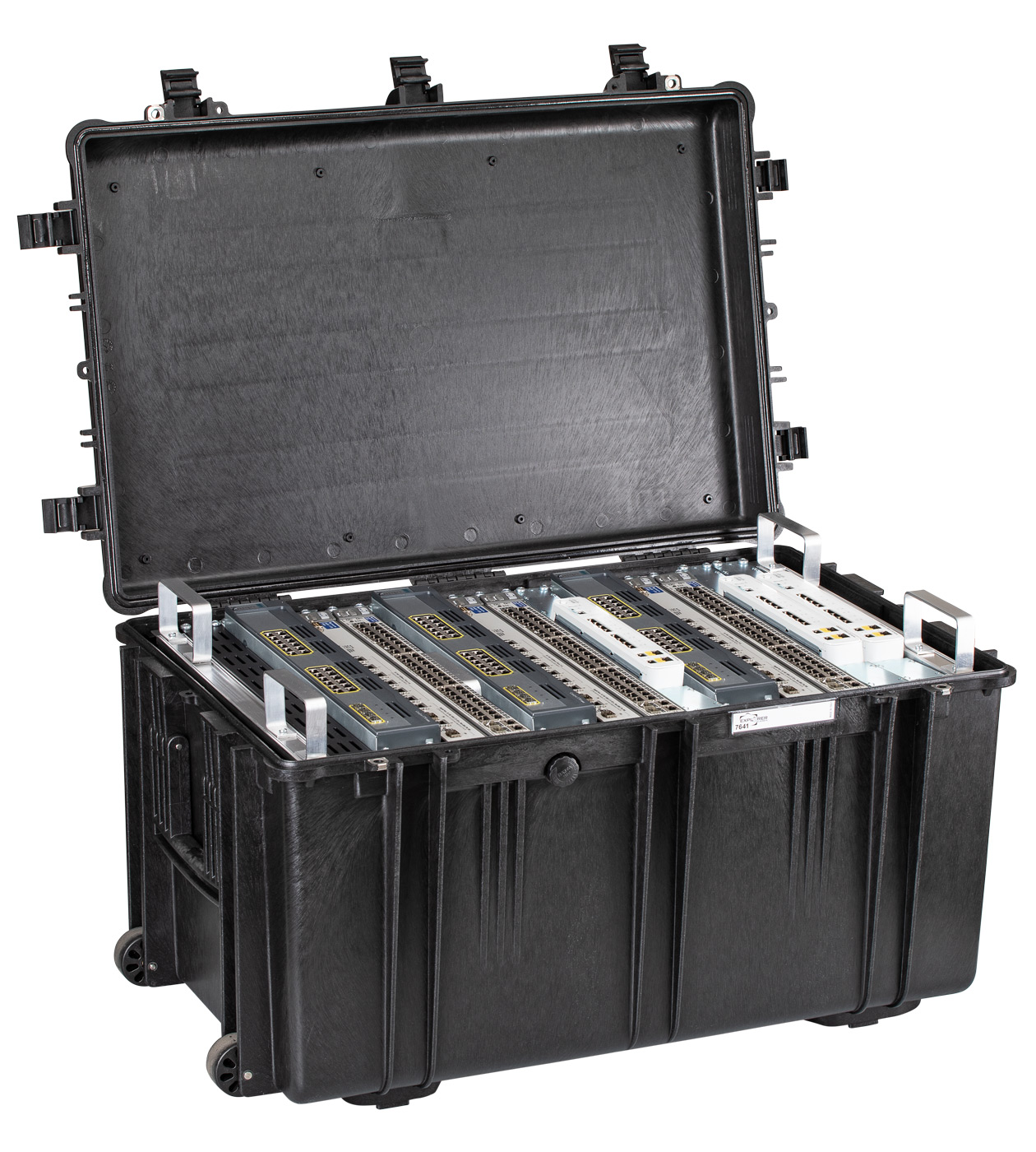 schwarz / 15U Rack Case