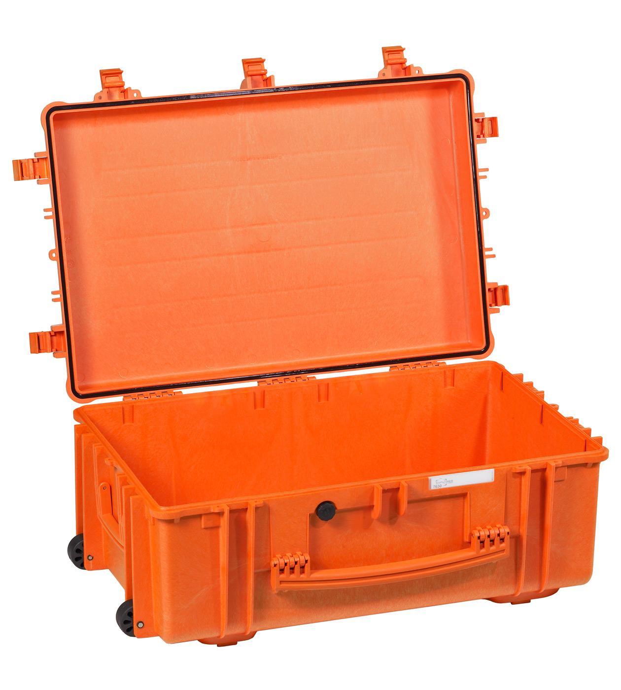 orange / leer