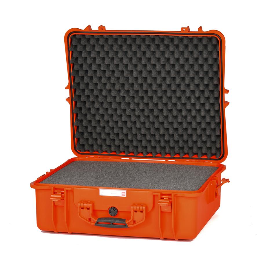 orange / mit Würfelschaumstoff