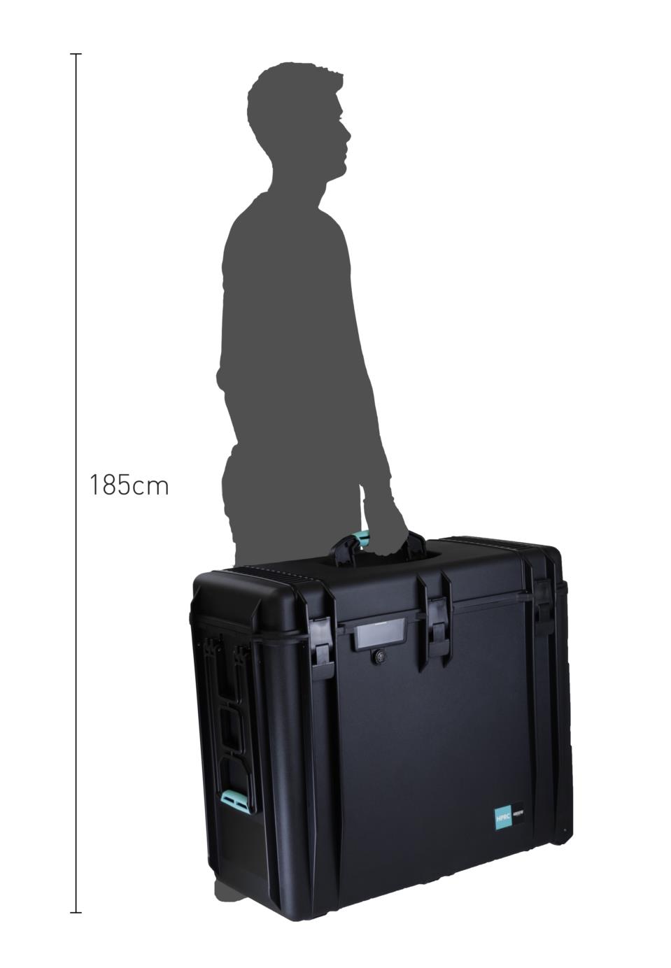 HPRC4800W Outdoorkoffer mit Rollen