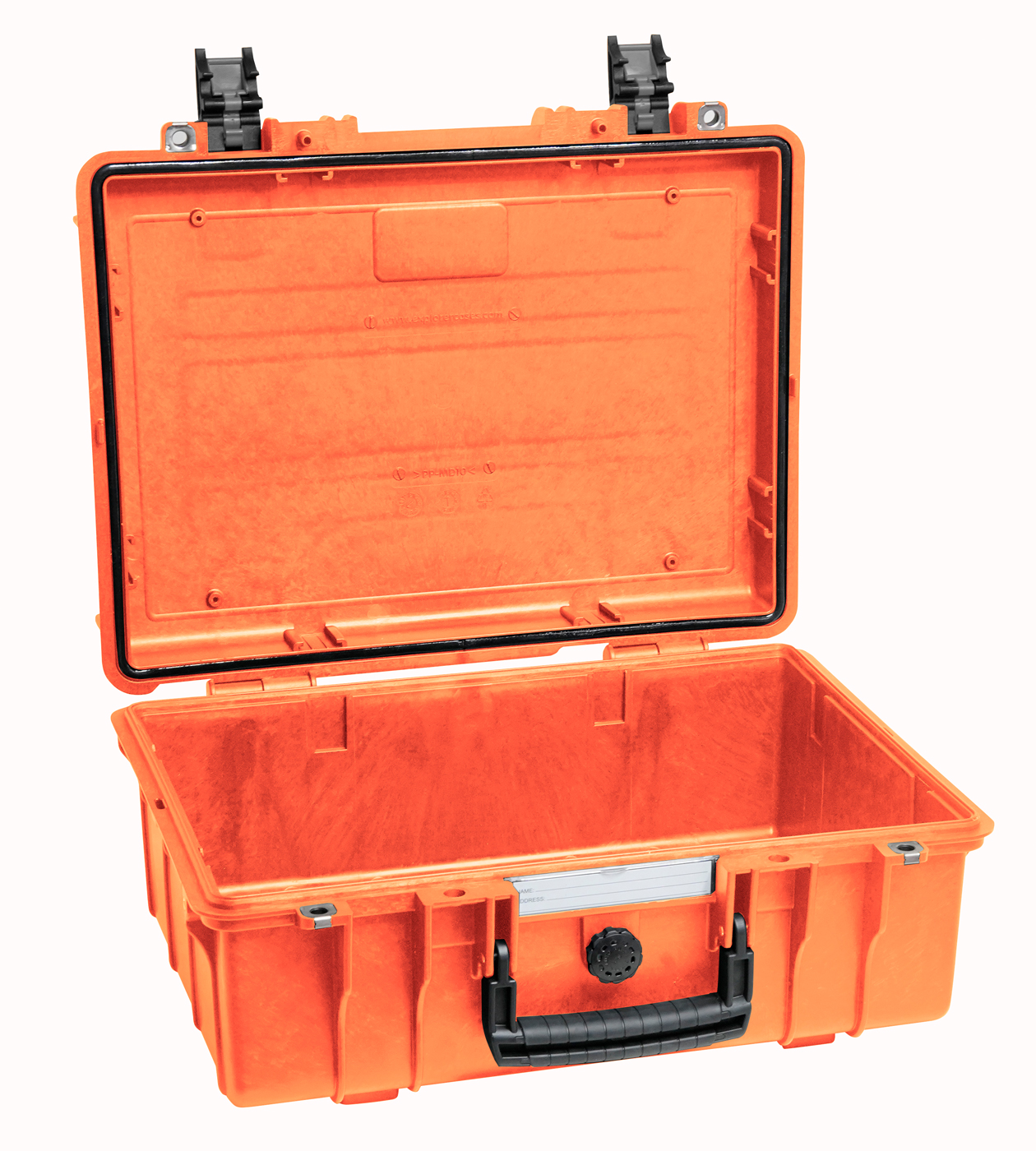 orange / leer