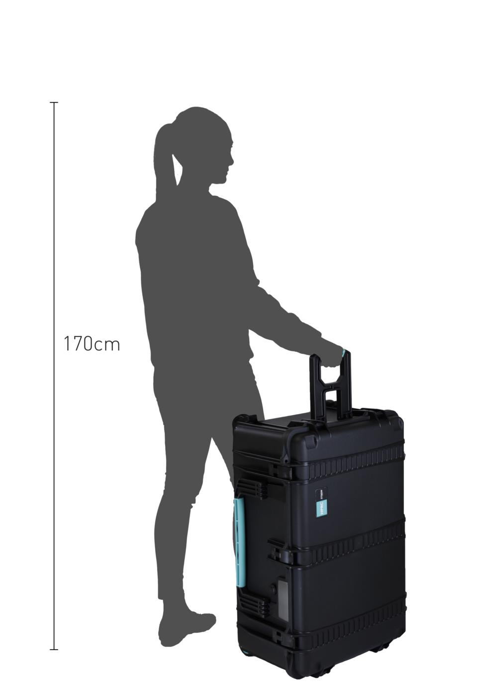HPRC2760W mit Rollen