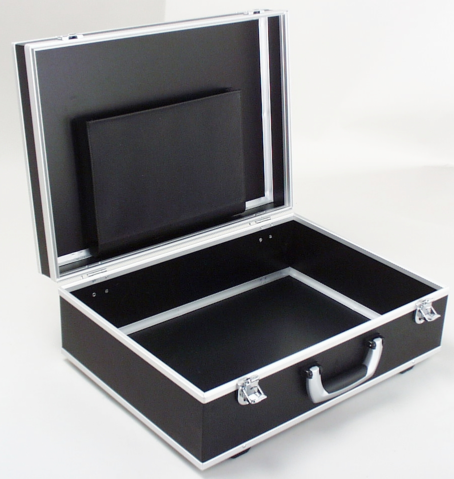 ROX Spurensicherungskoffer Aluminium schwarz