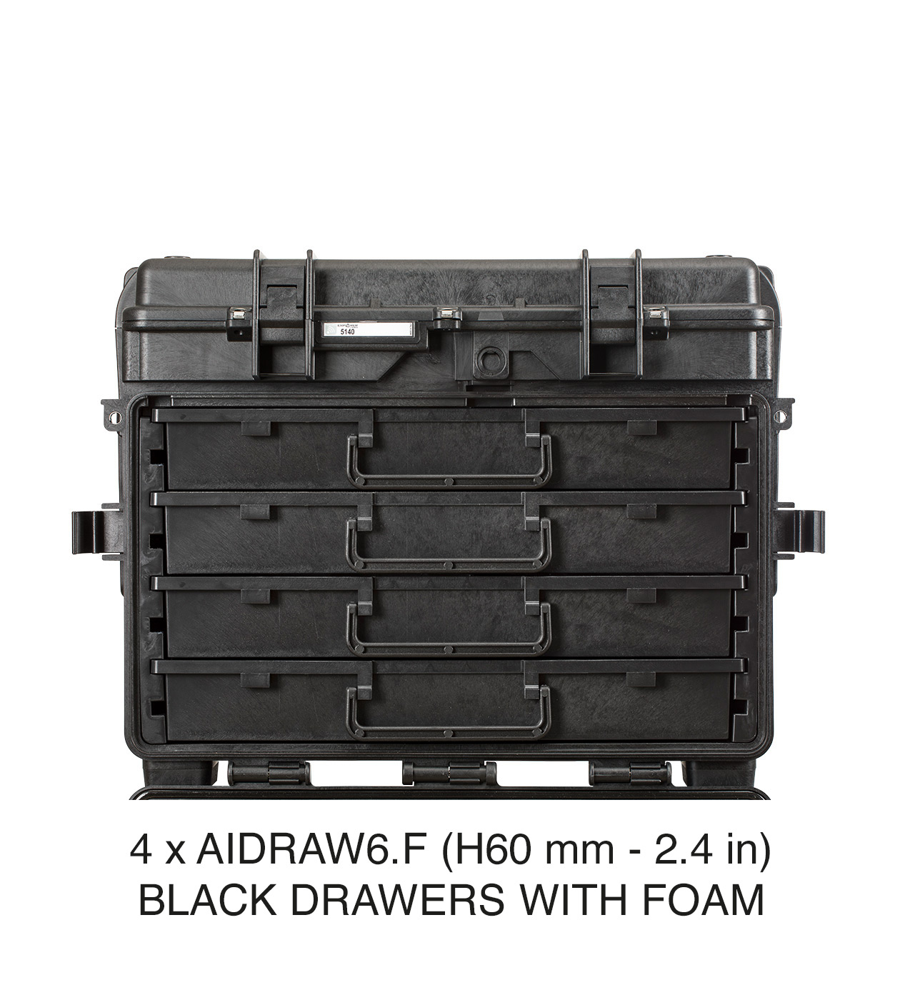 schwarz / mit 4 x AIDRAW6.F