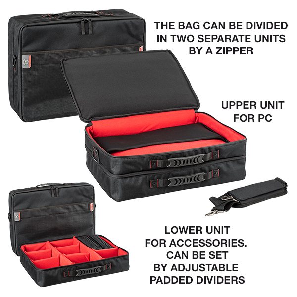 Two-in-one Trenner und PC Tasche für 4820 & 4820HL