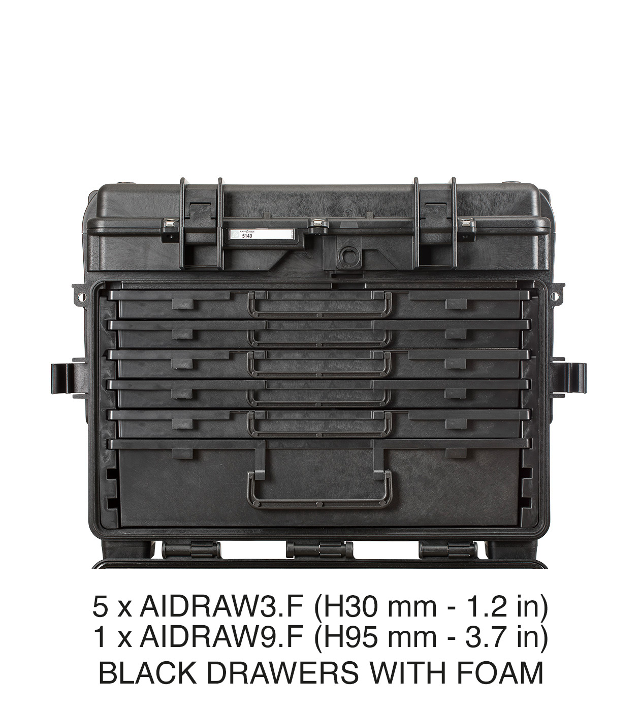 schwarz / mit 5 x AIDRAW3.F - 1 x AIDRAW9.F